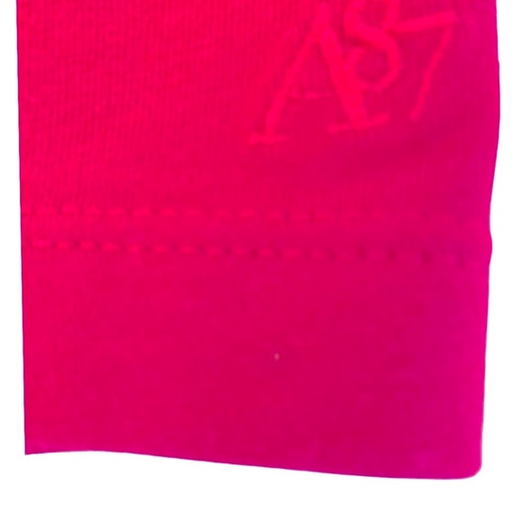 Aeropostale NWT Cute Bright Pink Bodycon Stretch Mini Skirt Size Medium - Picture 3 of 4